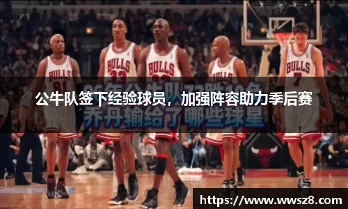 公牛队签下经验球员，加强阵容助力季后赛